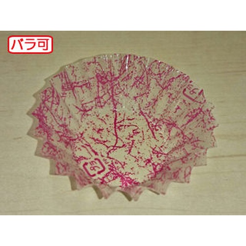 セイコー おかずカップ ラミケースOPP6A雲龍柄(赤) 500枚入