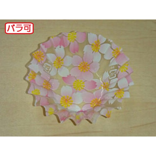 セイコー おかずカップ ラミケース OPP 5F 桜総柄 500枚