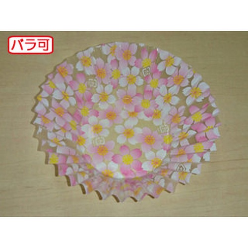 セイコー おかずカップ ラミケース OPP 10F 桜総柄 500枚