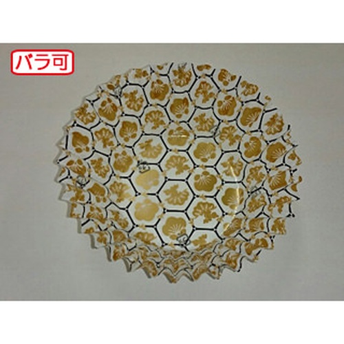 セイコー おかずカップ ラミケースOPP12F 黄金・亀甲柄 500枚
