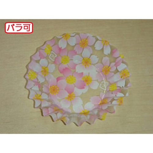 セイコー おかずカップ ラミケース OPP 7A 桜総柄 500枚