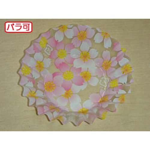 セイコー おかずカップ ラミケース OPP 8A 桜総柄 500枚