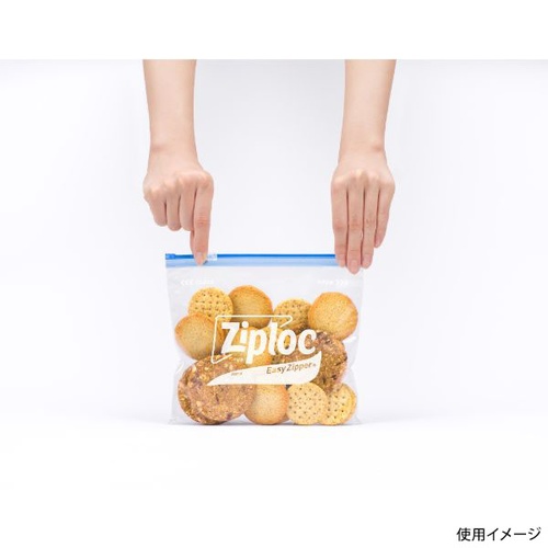 旭化成ホームプロダクツ 保存袋 ジップロック イージージッパー M 10枚入