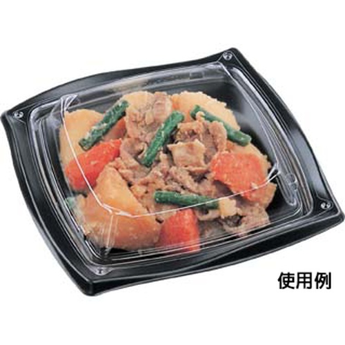 エフピコ 軽食容器 HSウェーブ-170 本体