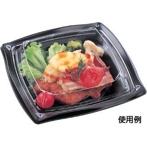 エフピコ 軽食容器 HSウェーブ-190 本体