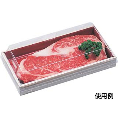 エフピコ 軽食容器 WHSかん合-320 本体 香木朱