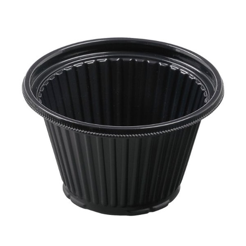 エフピコ 軽食容器 DLV丸カップ100(57)MSD 本体 黒
