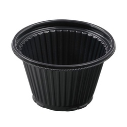エフピコ 軽食容器 DLV丸カップ100(57)MSD 本体 黒