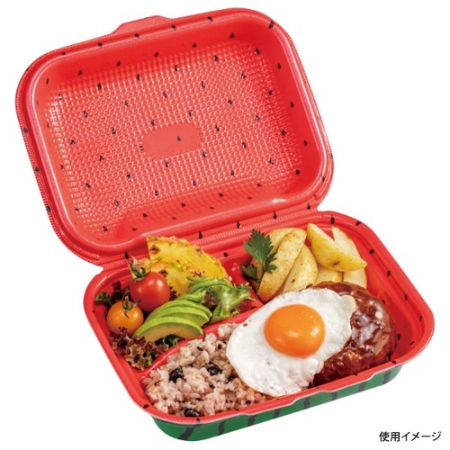 エフピコ 軽食容器 DLVボーノ23-18-1 スイカ
