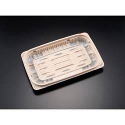 リスパック 軽食容器 バイオデリカ キープ310B K-北山杉 本体