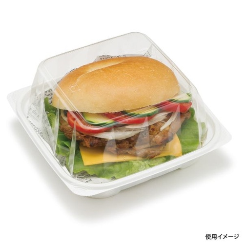 リスパック 軽食容器 バイオデリカ NT 15B 白 本体