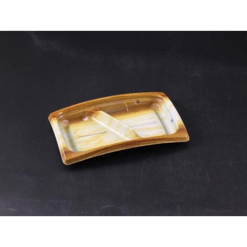 リスパック 軽食容器 バイオデリカ リッジ18-12B 2S メイプルウッド 本体