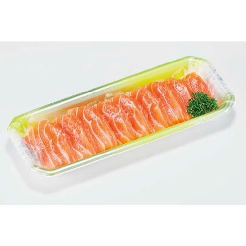リスパック 刺身容器 RON-25-10 流氷緑 本体