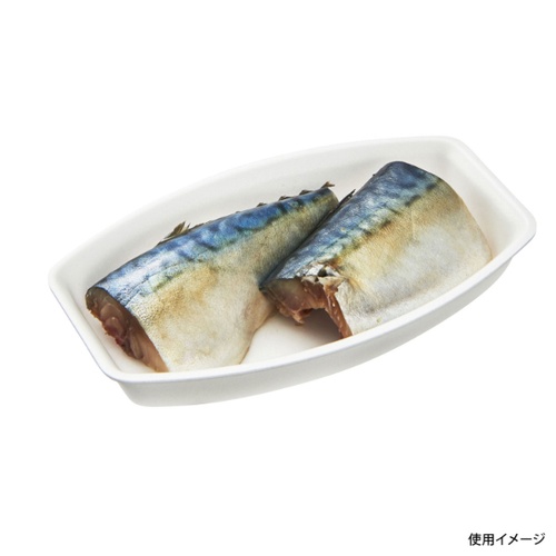 中央化学 鮮魚トレー 芝舟 101 白