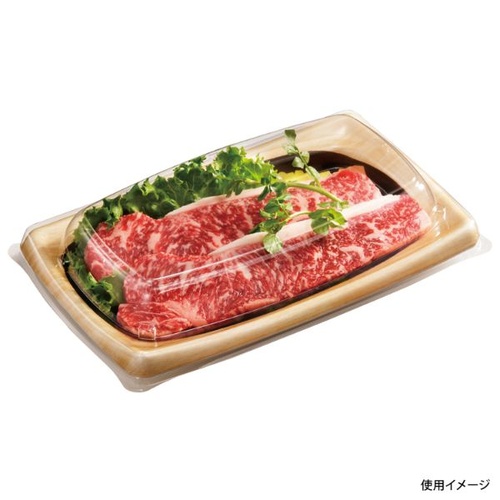 中央化学 刺身容器 心味 26-16 鉄板 本体 L