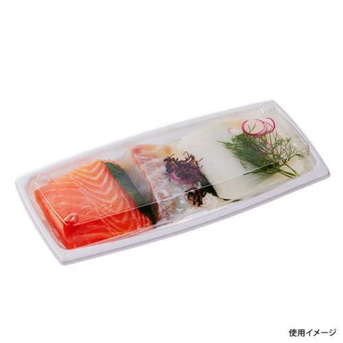 中央化学 刺身容器 BCF 海帆 25-11 本体
