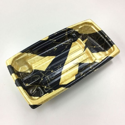中央化学 刺身容器 BCF 海帆 20-11 光舞BK 本体