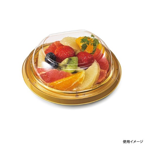 リスパック フルーツ容器 バイオ パティー 16B カリス金 本体