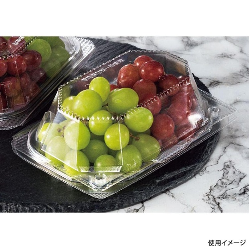 リスパック フルーツ容器 バイオ きらめき 18-12S(60)