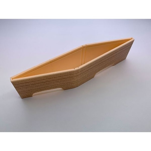 アクタ ワン折 45×33 杉 足付 縁