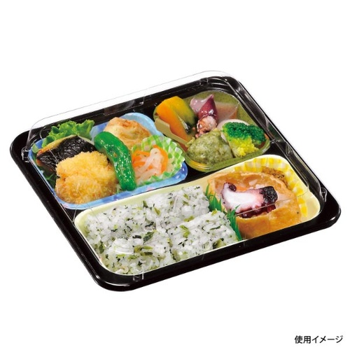 福助工業 仕出し弁当容器 優膳新 YN-711Hうつわ 本体