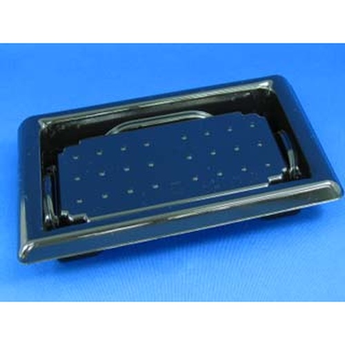 リスパック 寿司容器 A-PET 板前04B 黒 本体