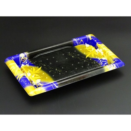 リスパック 寿司容器 板前08B みはな紫 本体