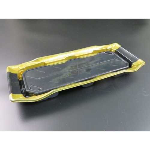 リスパック 寿司容器 うつくし盛 2-6B こうざん金 本体