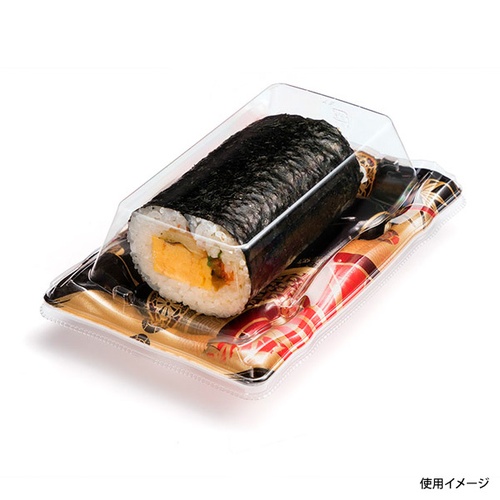 リスパック 寿司容器 旬盛 1-3B はれえまき赤 本体