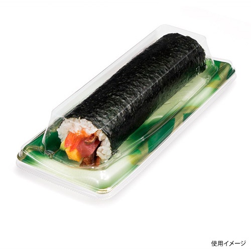 リスパック 寿司容器 美鮮盛 1-5B ぜんじ緑 本体