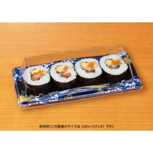 リスパック 寿司容器 旬盛 1-4B ちよひめ青 本体
