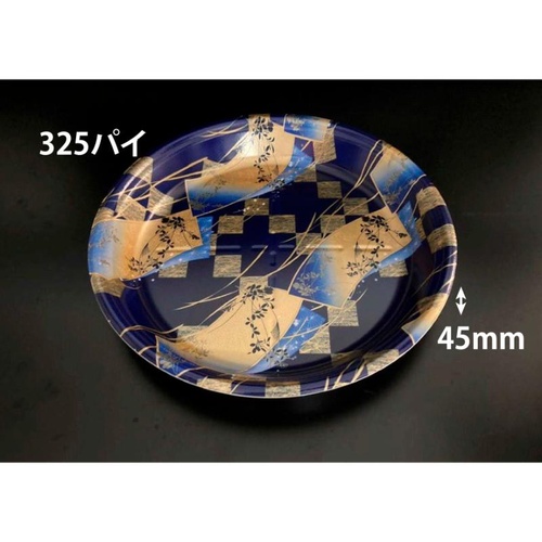 リスパック 寿司桶 丸桶4Bこよみ青 本体