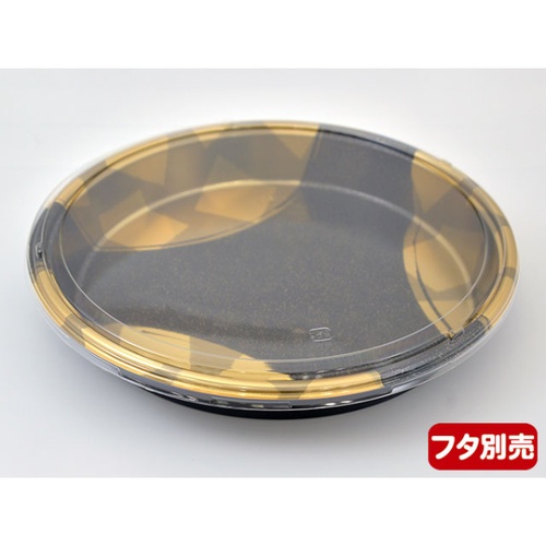 中央化学 寿司桶 DX 丸桶 40 金砂目-BK 本体