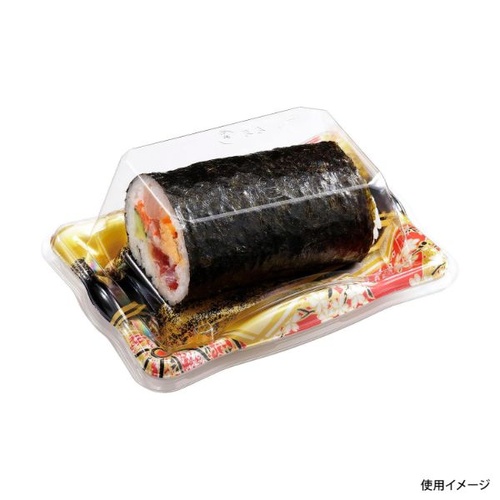 中央化学 寿司容器 かわら 巻ハーフ 京善R 本体
