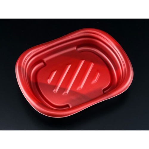 リスパック 惣菜容器 ホット ほんわか 19-15B ソワレレッド 本体
