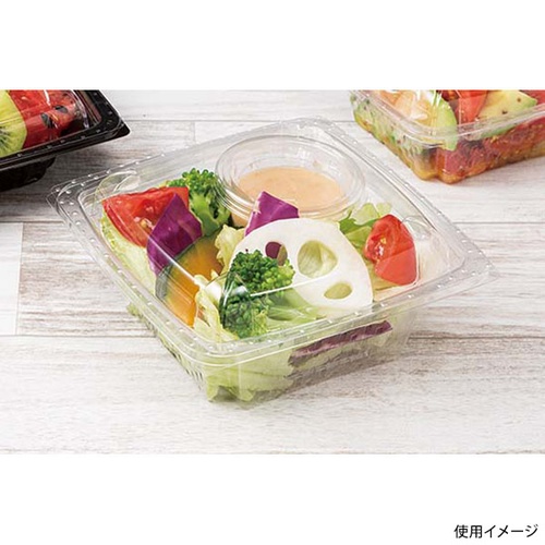 リスパック 惣菜容器 バイオカップ ツブ15-50B 本体