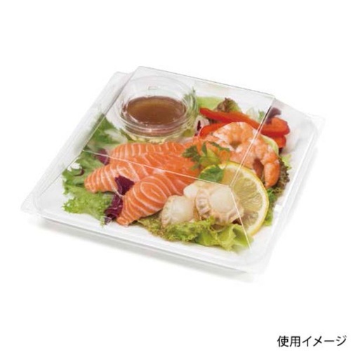 リスパック 惣菜容器 バイオ リファイン 18-16B 白 本体