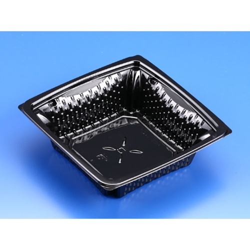 リスパック 惣菜容器 バイオカップ ツブ17-50B 黒 本体