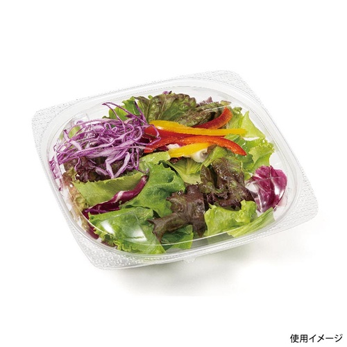 リスパック サラダ容器 バイオ ハクリア 16-37B 本体