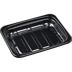 エフピコ 発泡トレー BOX-30-23(45) 本体 黒