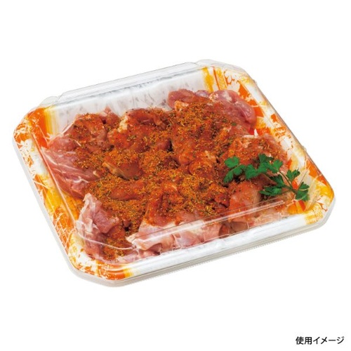 リスパック 発泡トレー うましゃぶ 24-24B ひおりオレンジ 本体