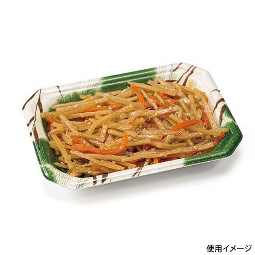リスパック 発泡トレー YJ-15-11C のわ緑