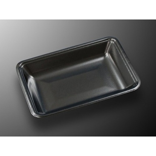 中央化学 発泡トレー CN 20-15F 黒-BK (L)