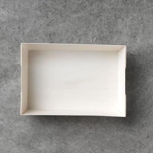 アサヒグリーン 木製容器 ポプラの箱 折箱1.5合 本体