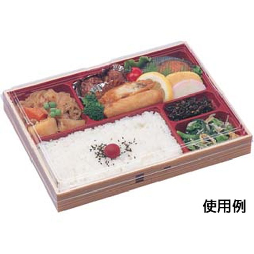 エフピコ 弁当容器 WU-5 透明蓋付 セット わっぱ