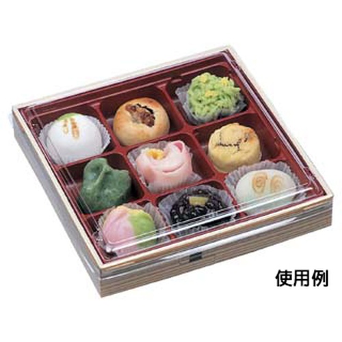 エフピコ 弁当容器 WUかん合-165-9 本体 わっぱ