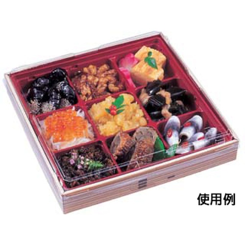 エフピコ 弁当容器 WUかん合-170-9 本体 わっぱ