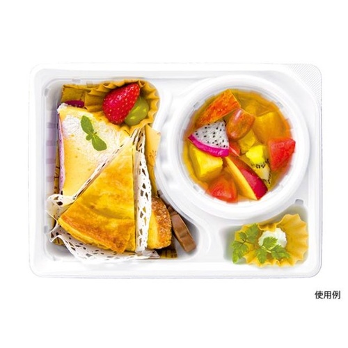 エフピコチューパ 弁当容器 デリカランチDL-26-19 白 本体