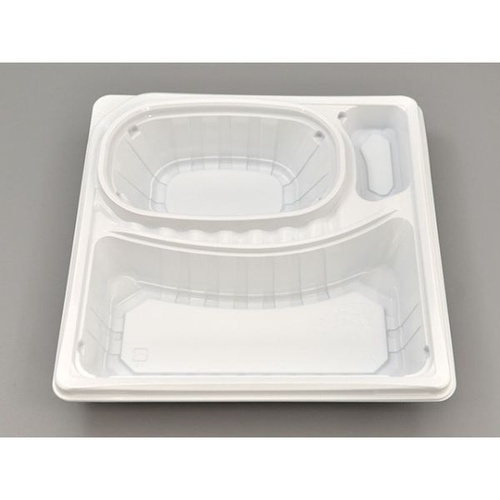 エフピコチューパ 弁当容器 デリカランチDL-23-23 白 本体