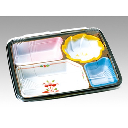 タカギ産業 弁当容器 TSR-60夢彩ごぜん 柄付 セット